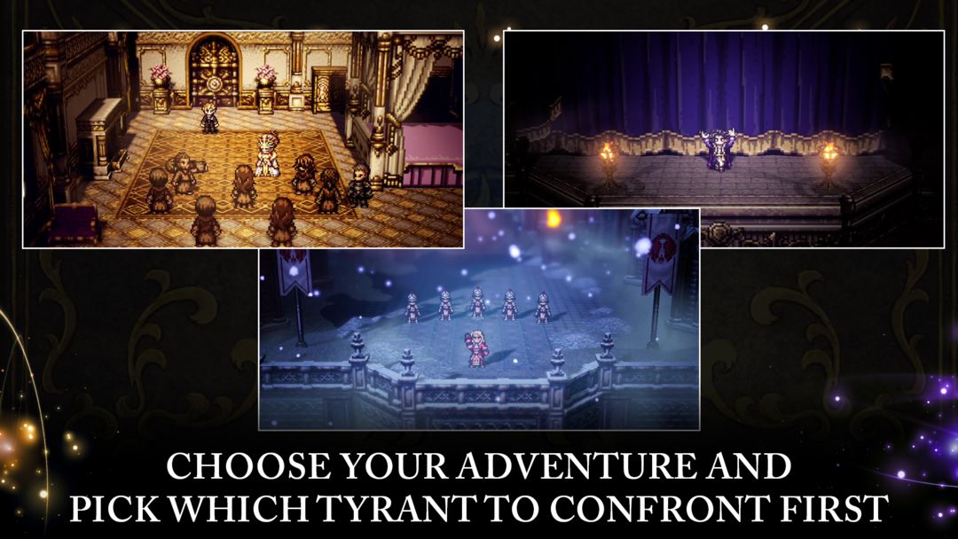 OCTOPATH TRAVELER: CotC 게임 스크린 샷