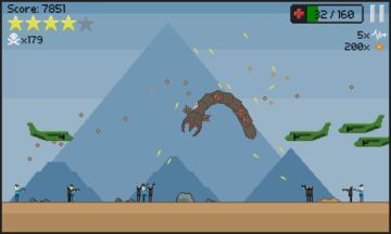 Prehistoric worm ภาพหน้าจอเกม