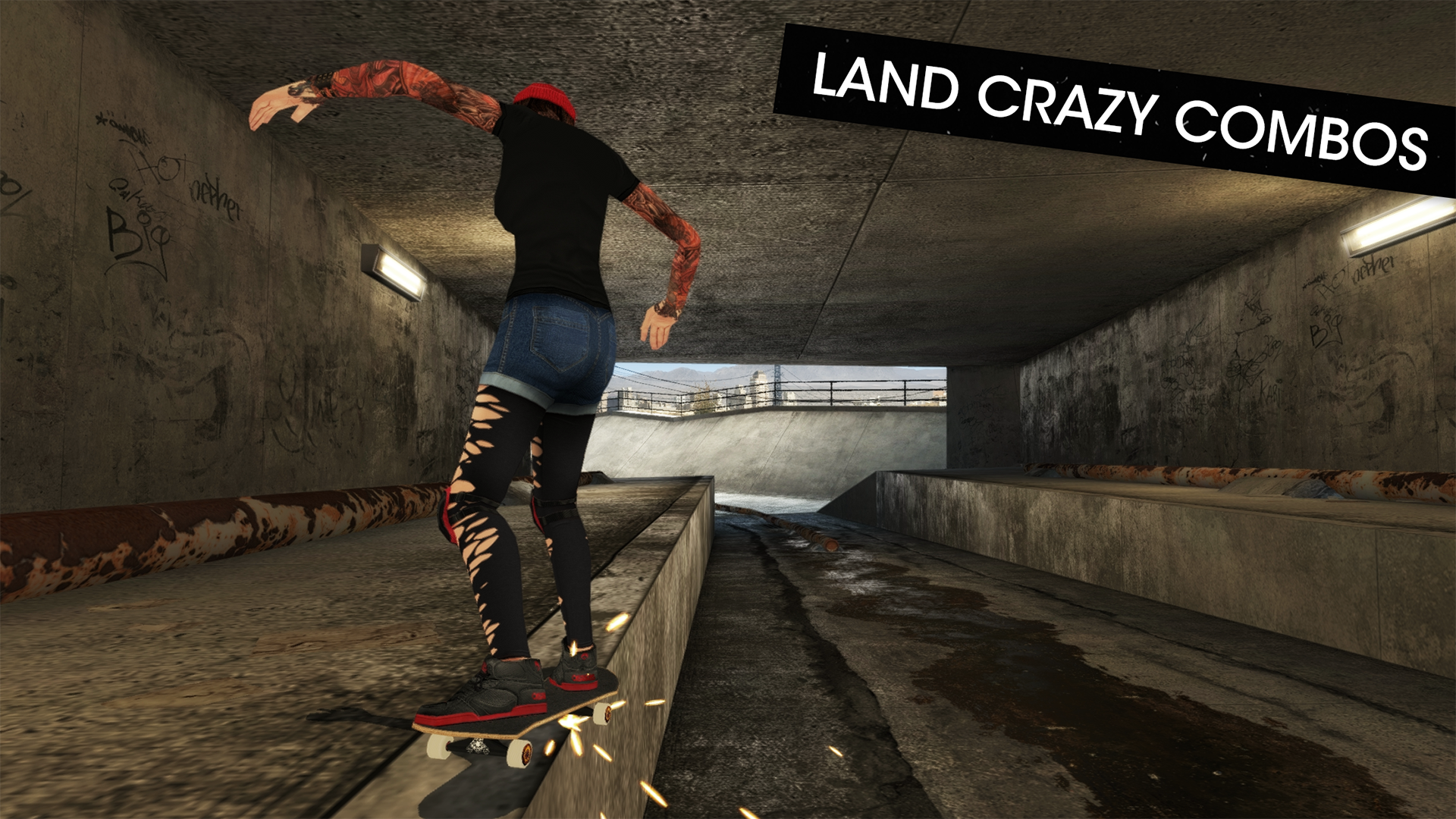 Skateboard Party 3 Game Screenshot