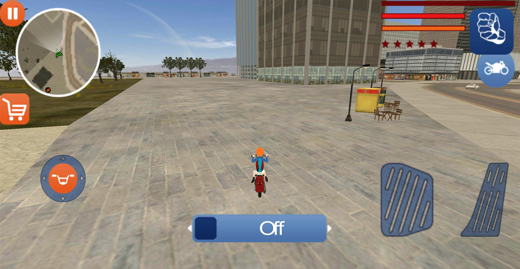 Super Gangster Girl - Gwen stickman Rope Hero screenshot game