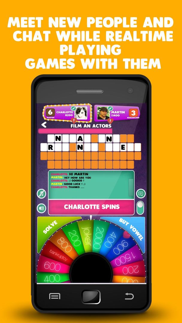 Screenshot of Wheel Online- Wheel Of Fortune