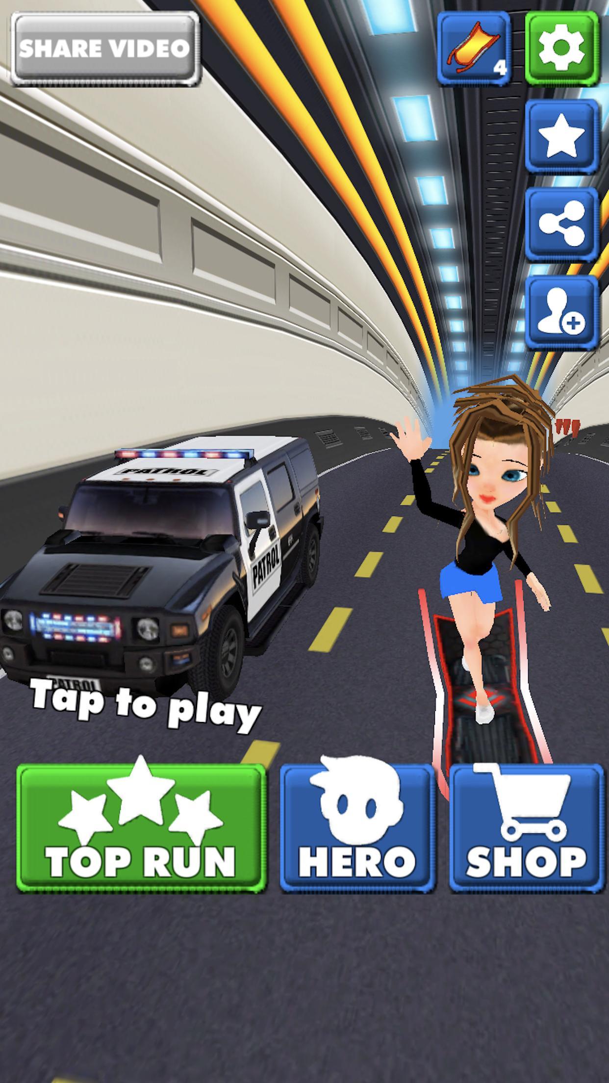 Screenshot of Tay's Race