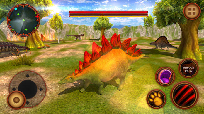 劍龍 模拟 器 游戏 : 恐龙 生存 战争 3Dのキャプチャ