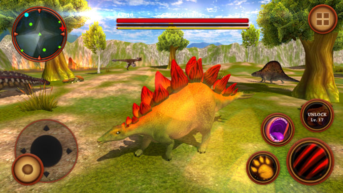 劍龍 模拟 器 游戏 : 恐龙 生存 战争 3D 게임 스크린 샷