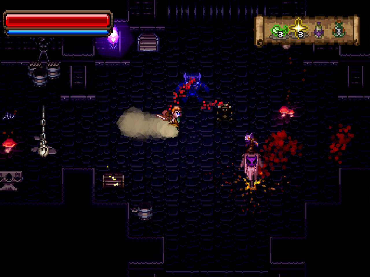 Wayward Souls Game Screenshot