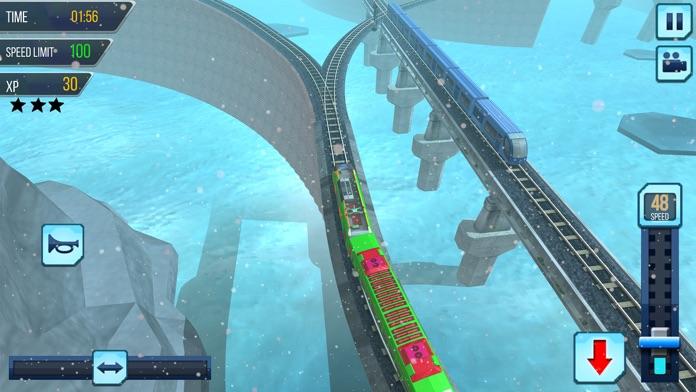 Subway Bullet Train Driving 3D Game Screenshot