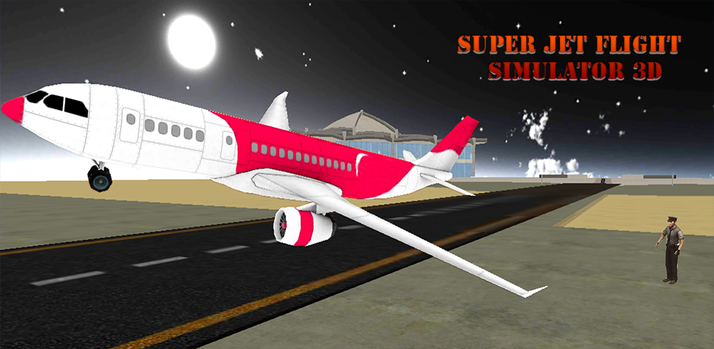 Banner of Simulator Penerbangan Super Jet 3D 1.0