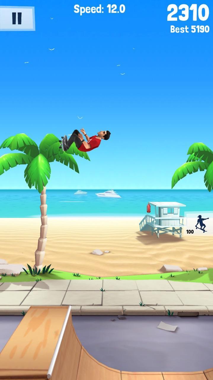 Flip Skater 게임 스크린 샷