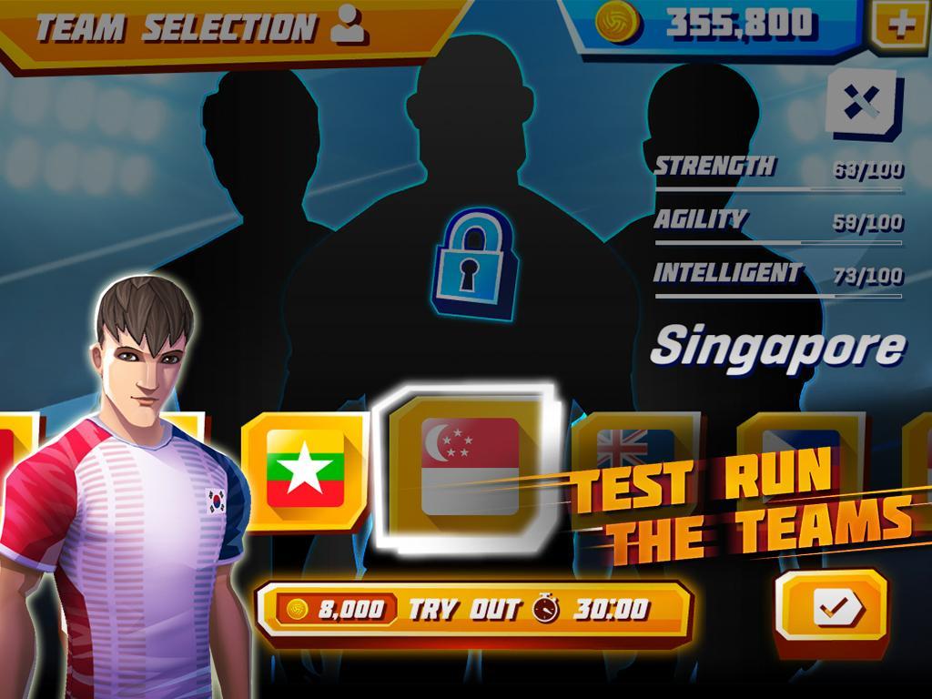 Roll Spike Sepak Takraw screenshot game