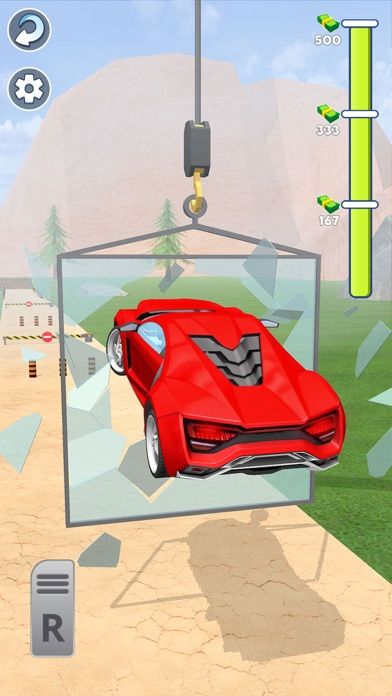 Smash Obstacle: Car Crash Game Game Screenshot