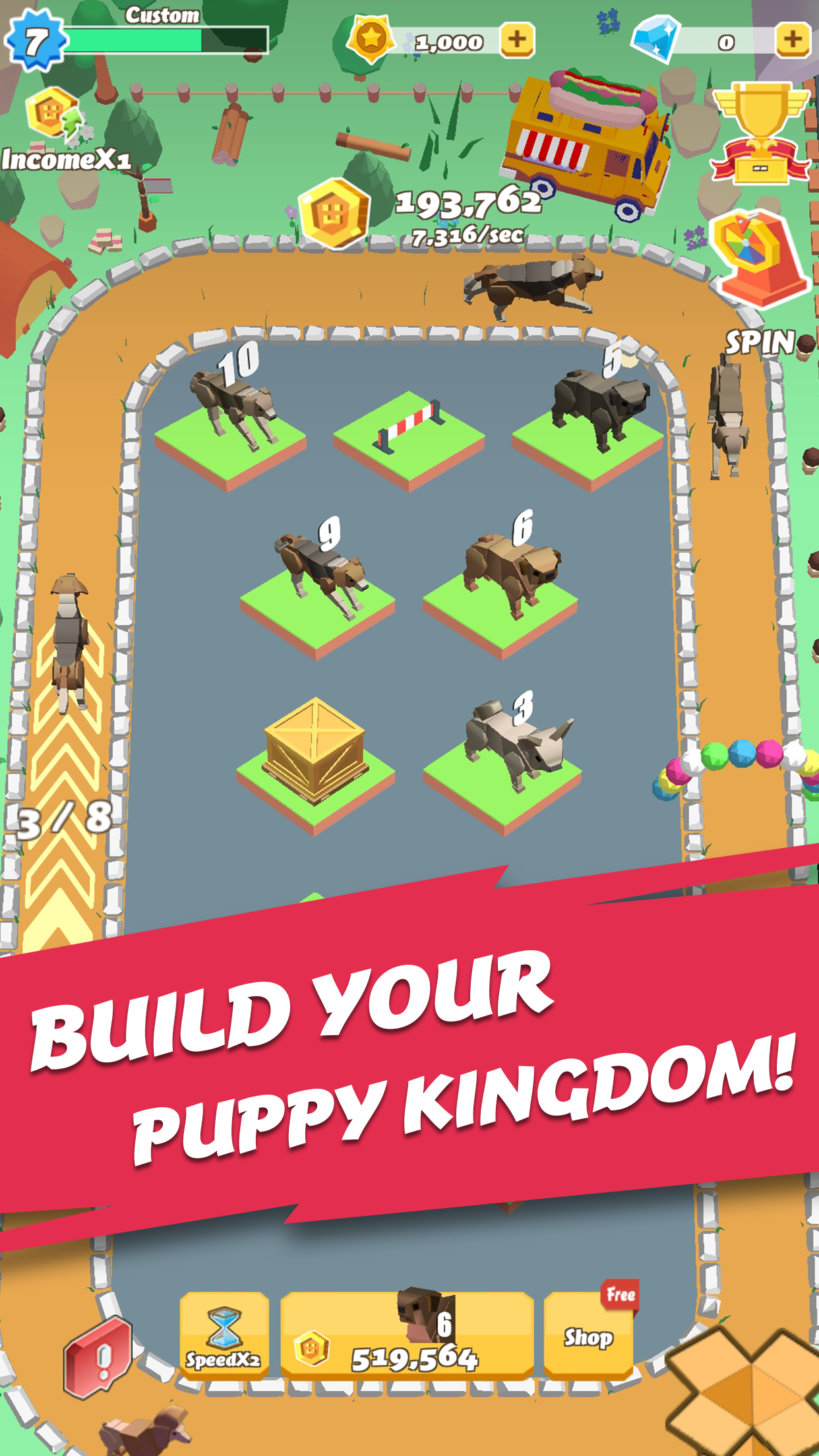 Running Puppy Game Screenshot