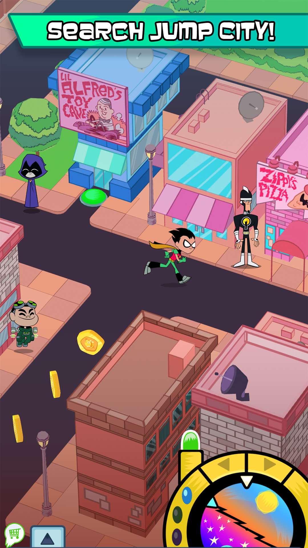 Teeny Titans - Teen Titans Go! Game Screenshot