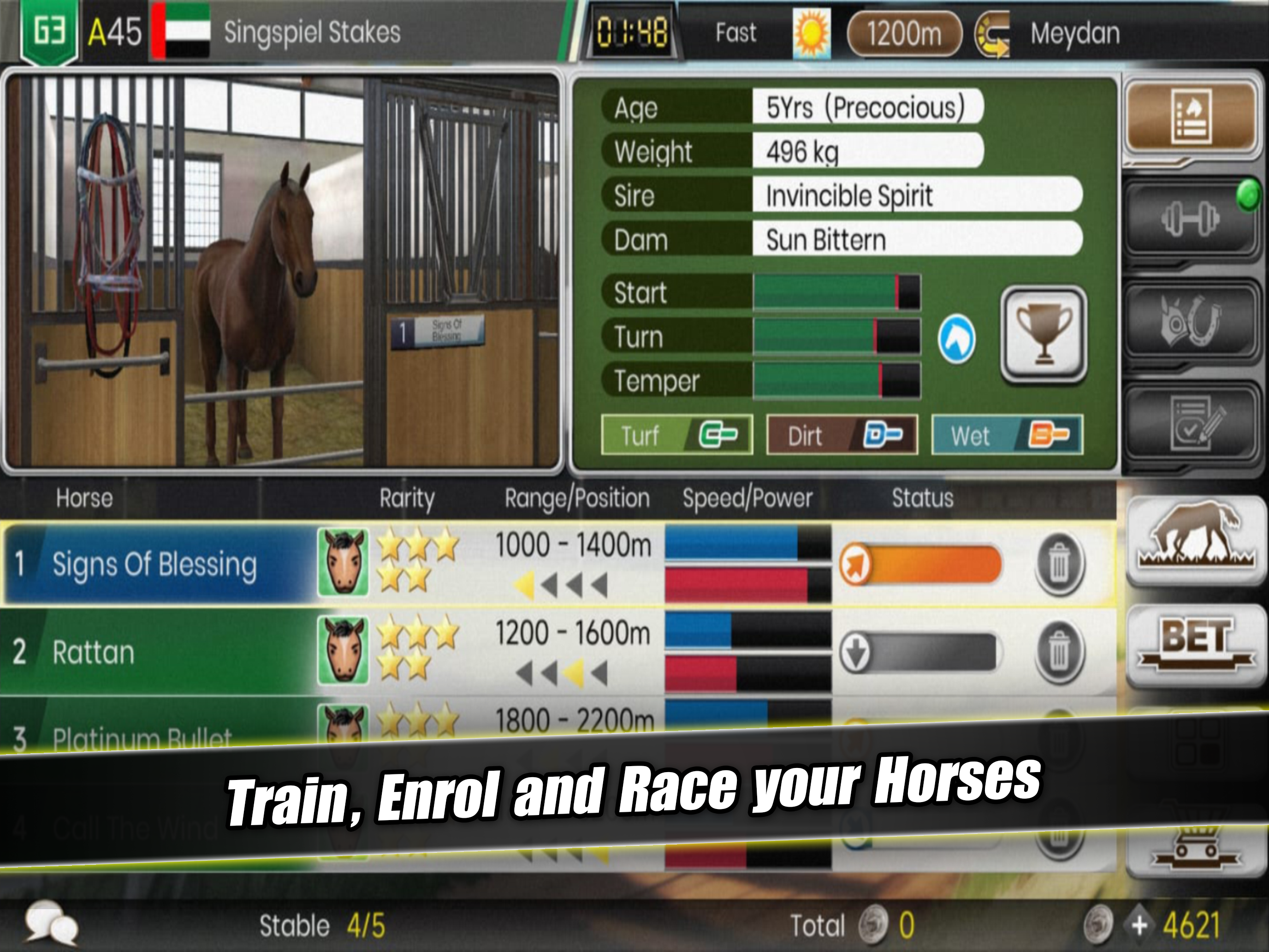 iHorse™ G1 Leading Sire 2025 Game Screenshot