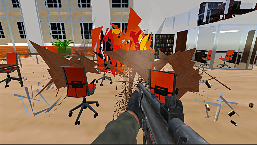 Destroy Office- Smash Market 게임 스크린 샷
