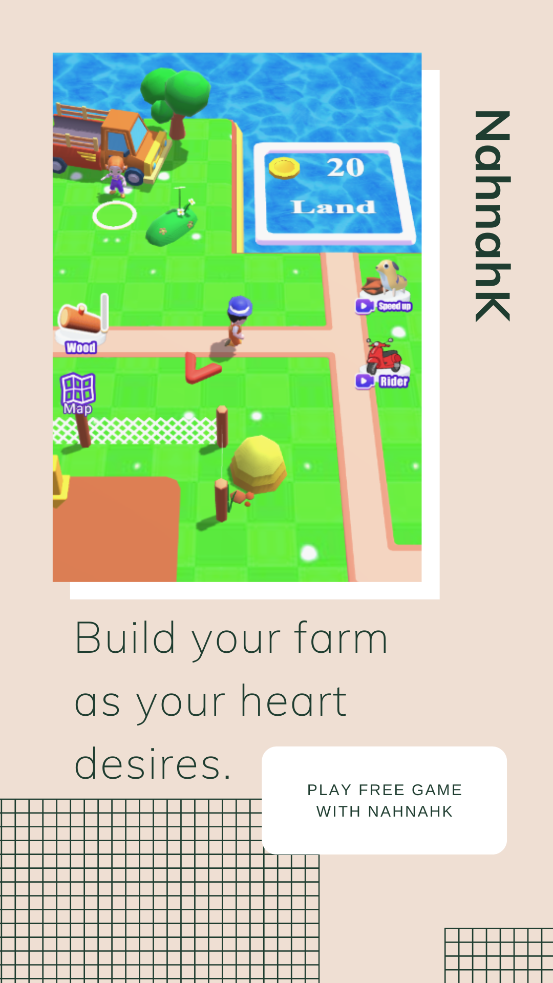 Mini farm ゲームのスクリーンショット