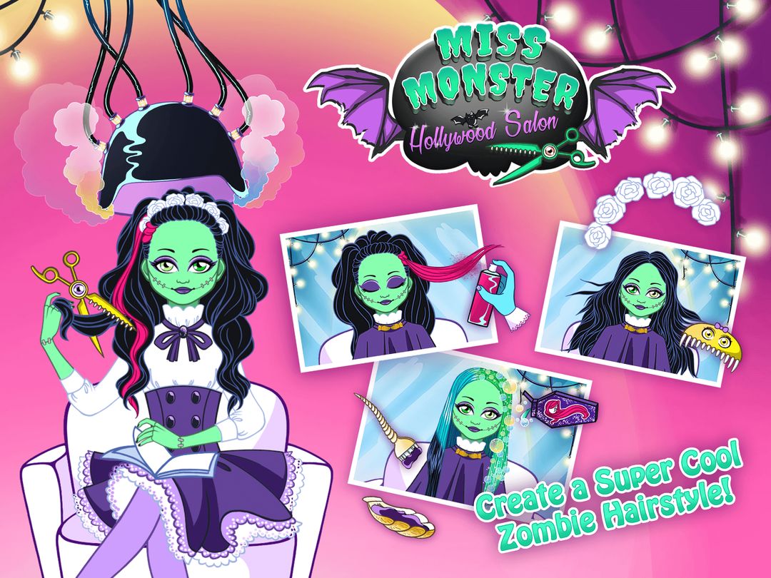 Miss Monster Hollywood Salon 게임 스크린 샷