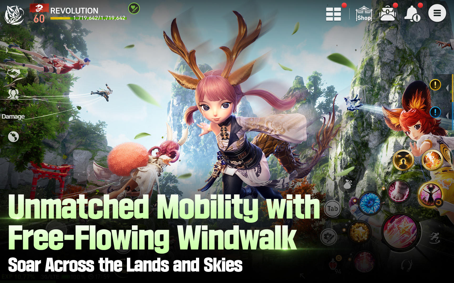 Blade&Soul Revolution Game Screenshot