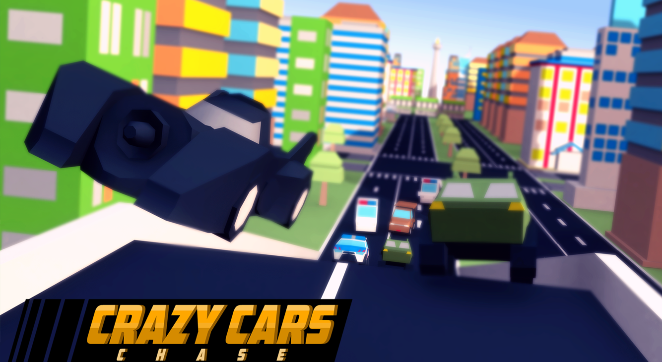Crazy Cars Chase Game Screenshot