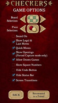 Checkers Pro Game Screenshot