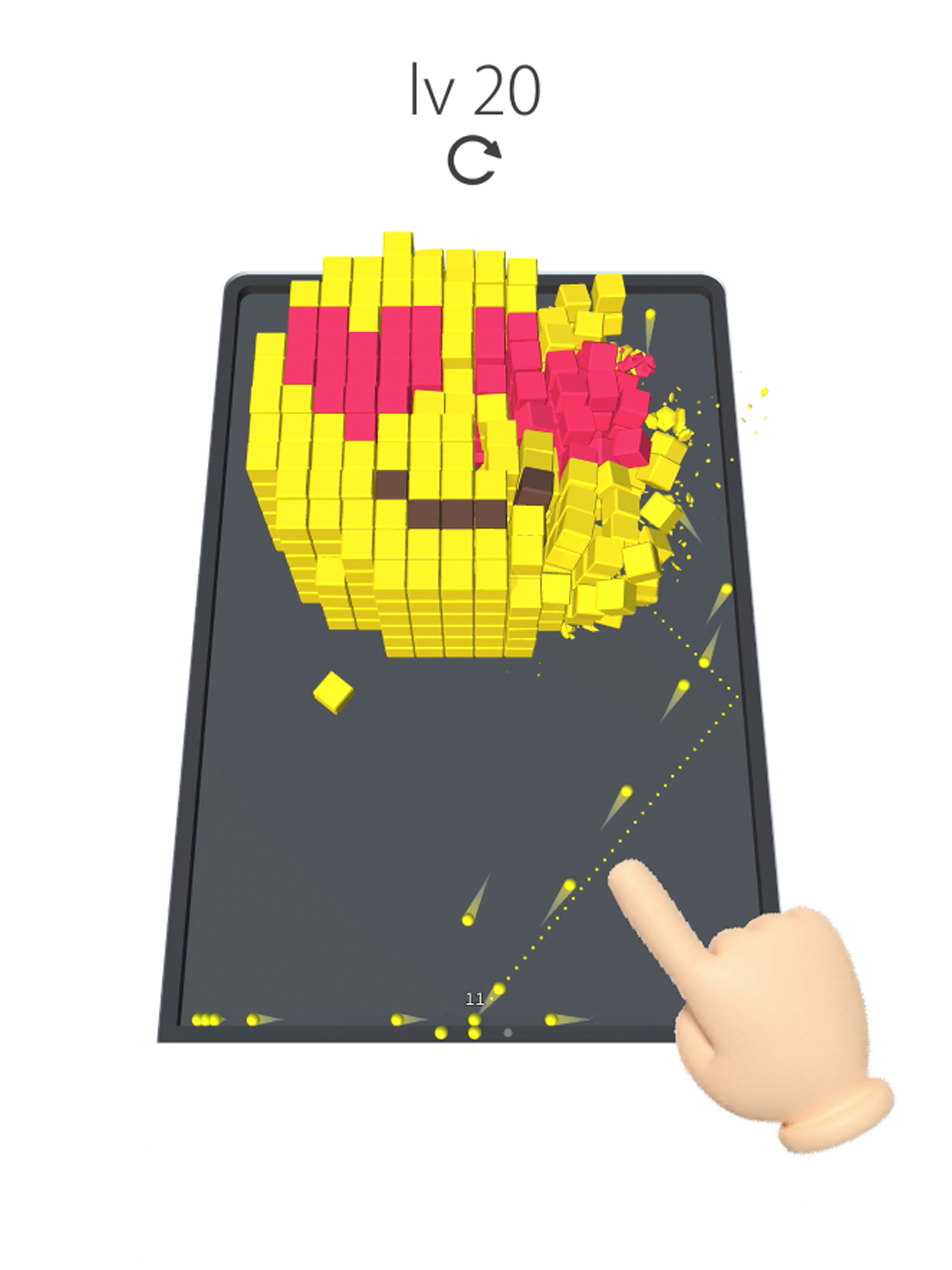 Super Balls - 3D Brick Breaker Game Screenshot