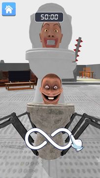 Toilet Monster Survival Game Screenshot