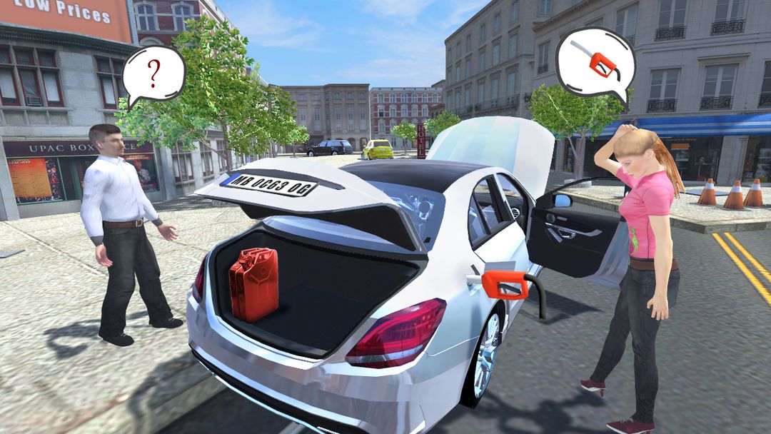 Car Simulator C63 게임 스크린 샷