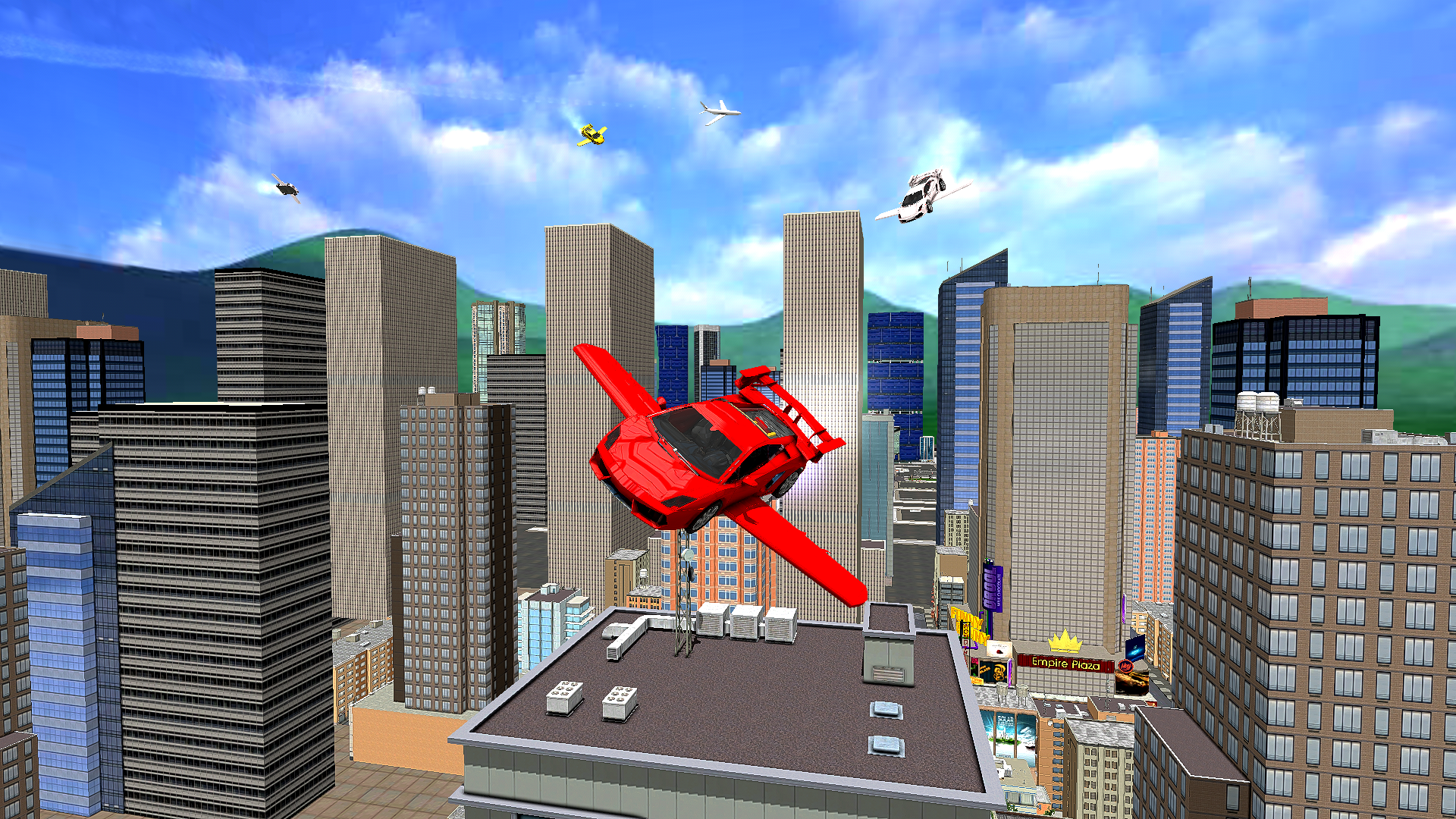 Flying Sports Car Simulatorのキャプチャ