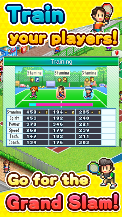 Tennis Club Story Game Screenshot