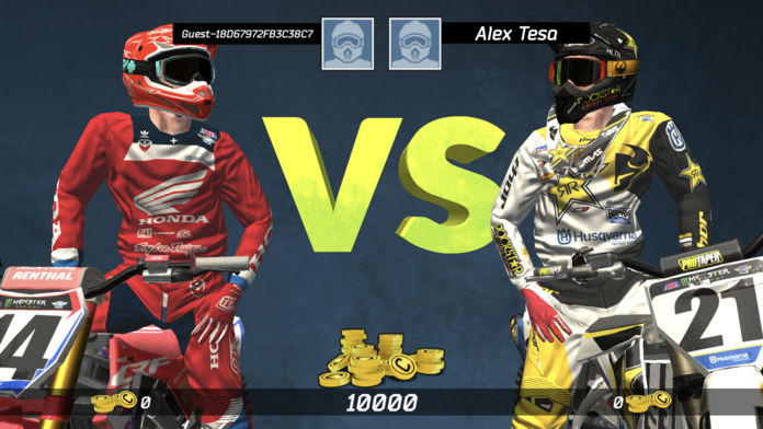 Скриншот игры Monster Energy Supercross Game
