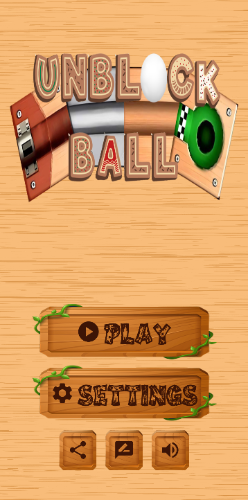 Cuplikan Layar Game Unblock the slide ball