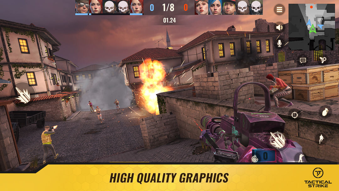 Tactical Strike: 3D Online FPS ภาพหน้าจอเกม