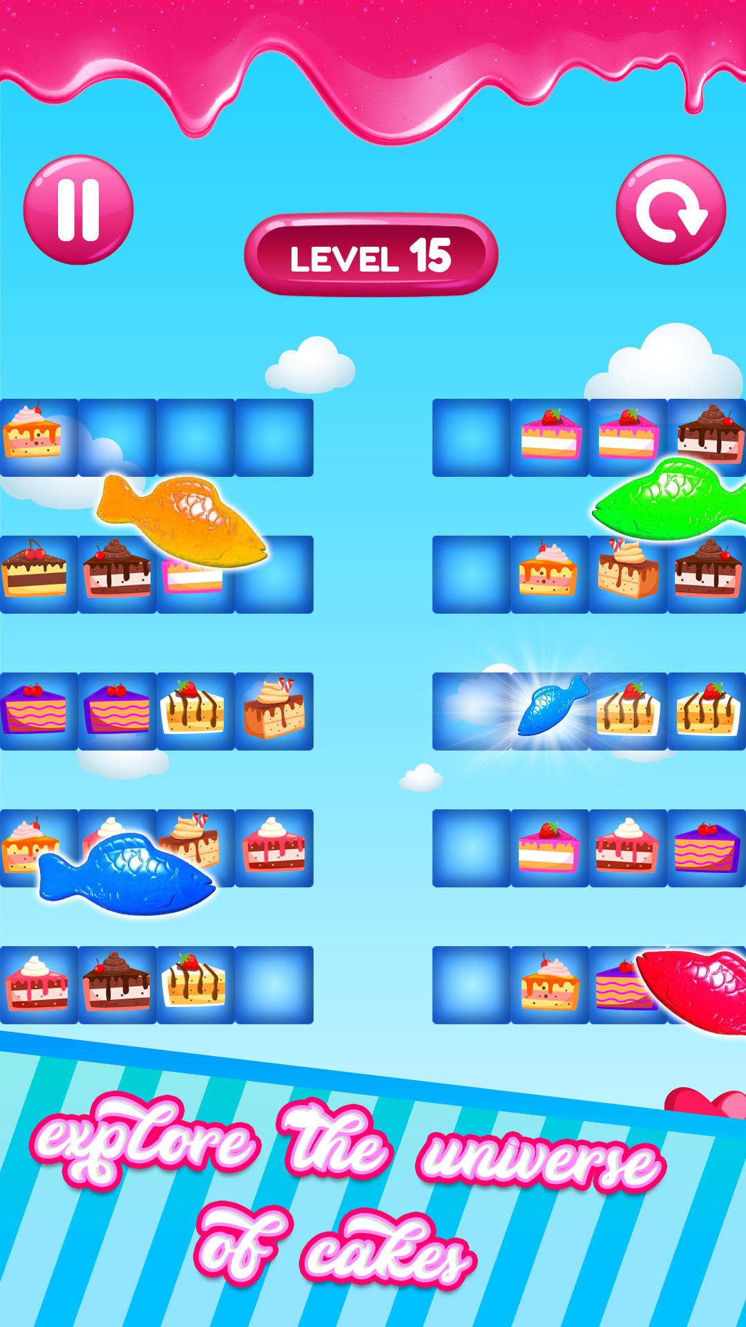 Cake Sort: Puzzle Game Game Screenshot