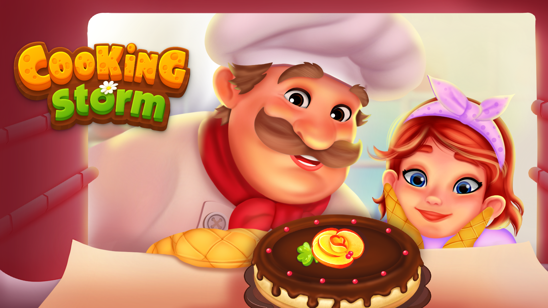 Cuplikan Layar Game Cooking Storm: Cooking Game