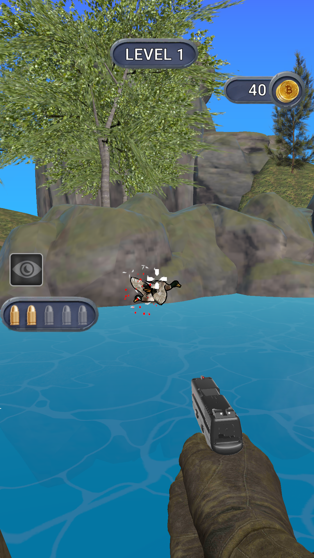 Shooting Ducks Game Screenshot