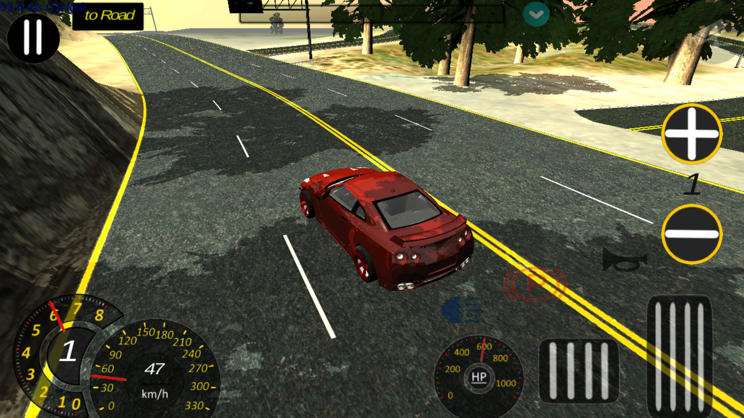Drag Racing: Multiplayer Game Screenshot