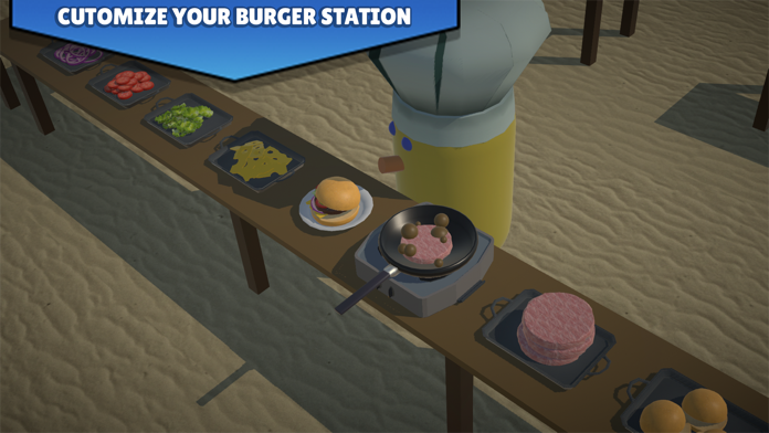 Beachside Bites : Sip & Munch Game Screenshot