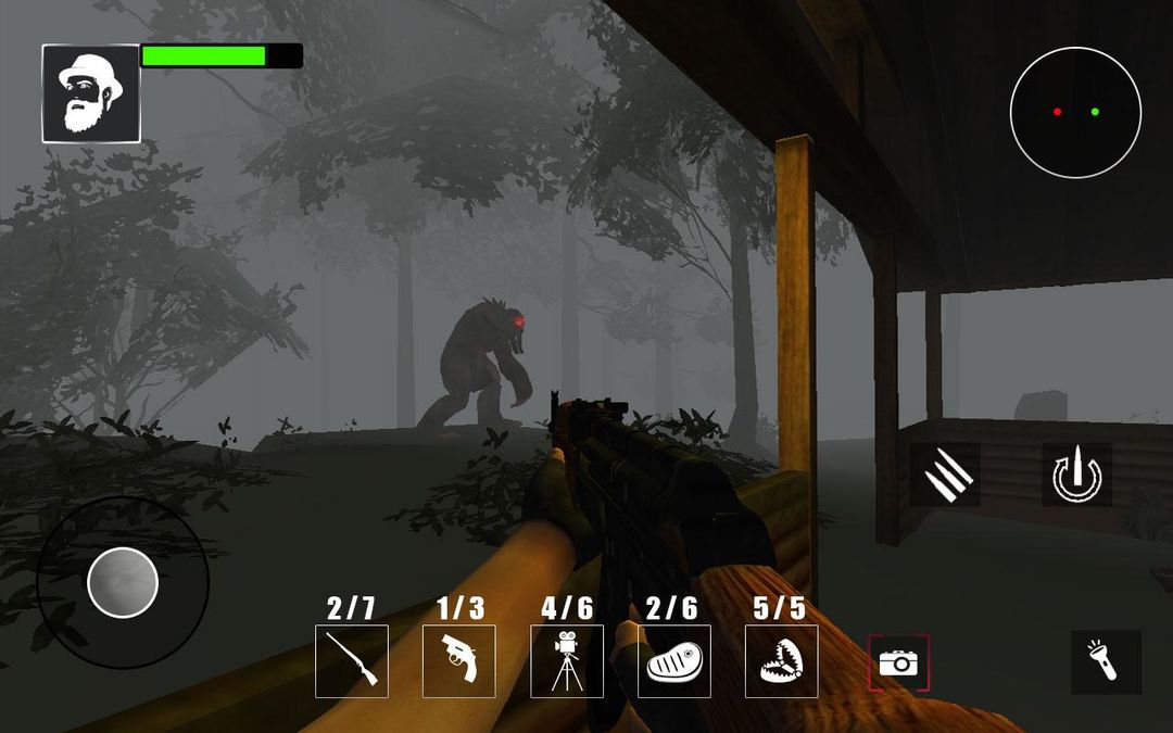 Big Foot Hunting screenshot game