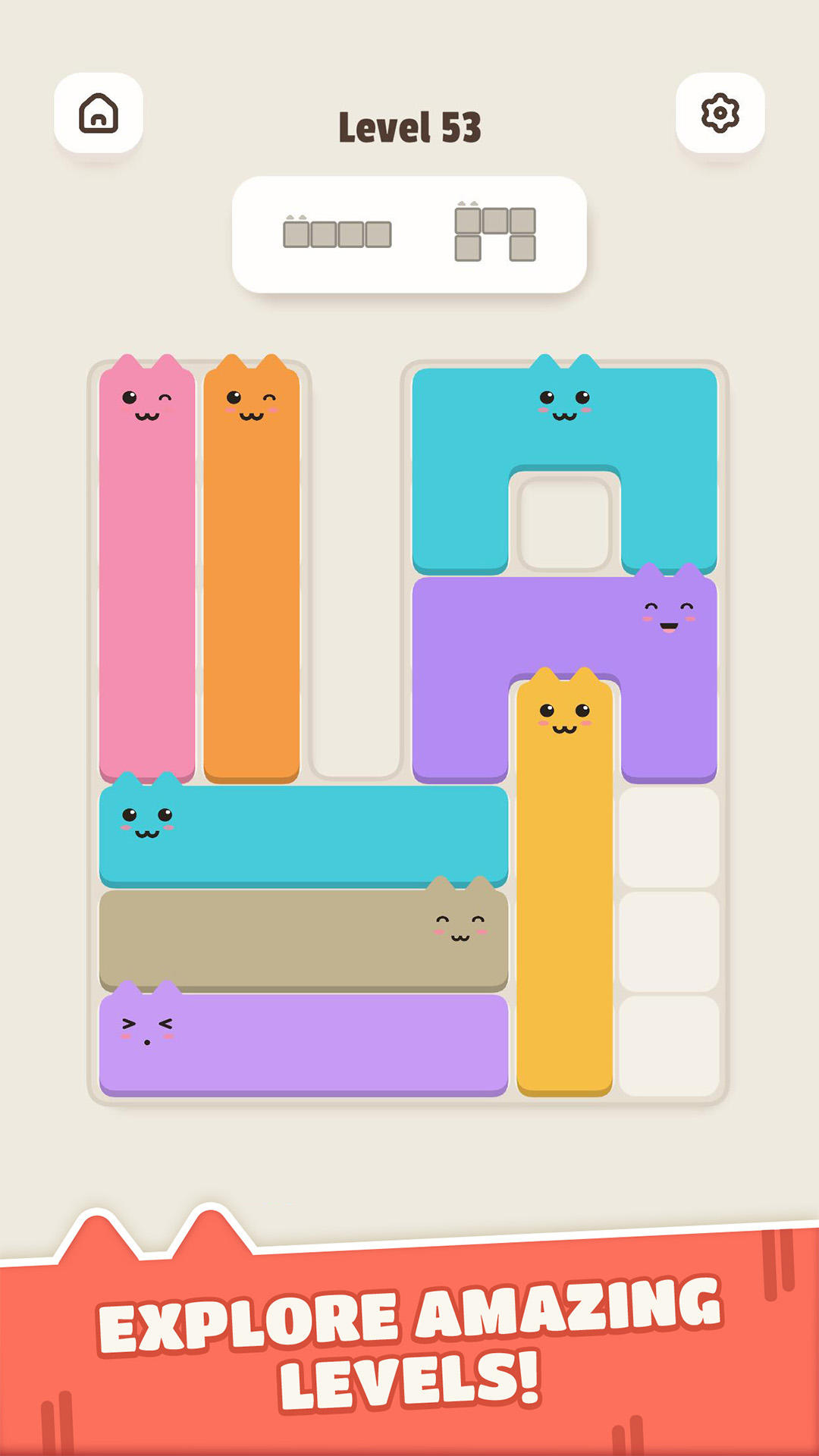 Purrfect Fit Game Screenshot