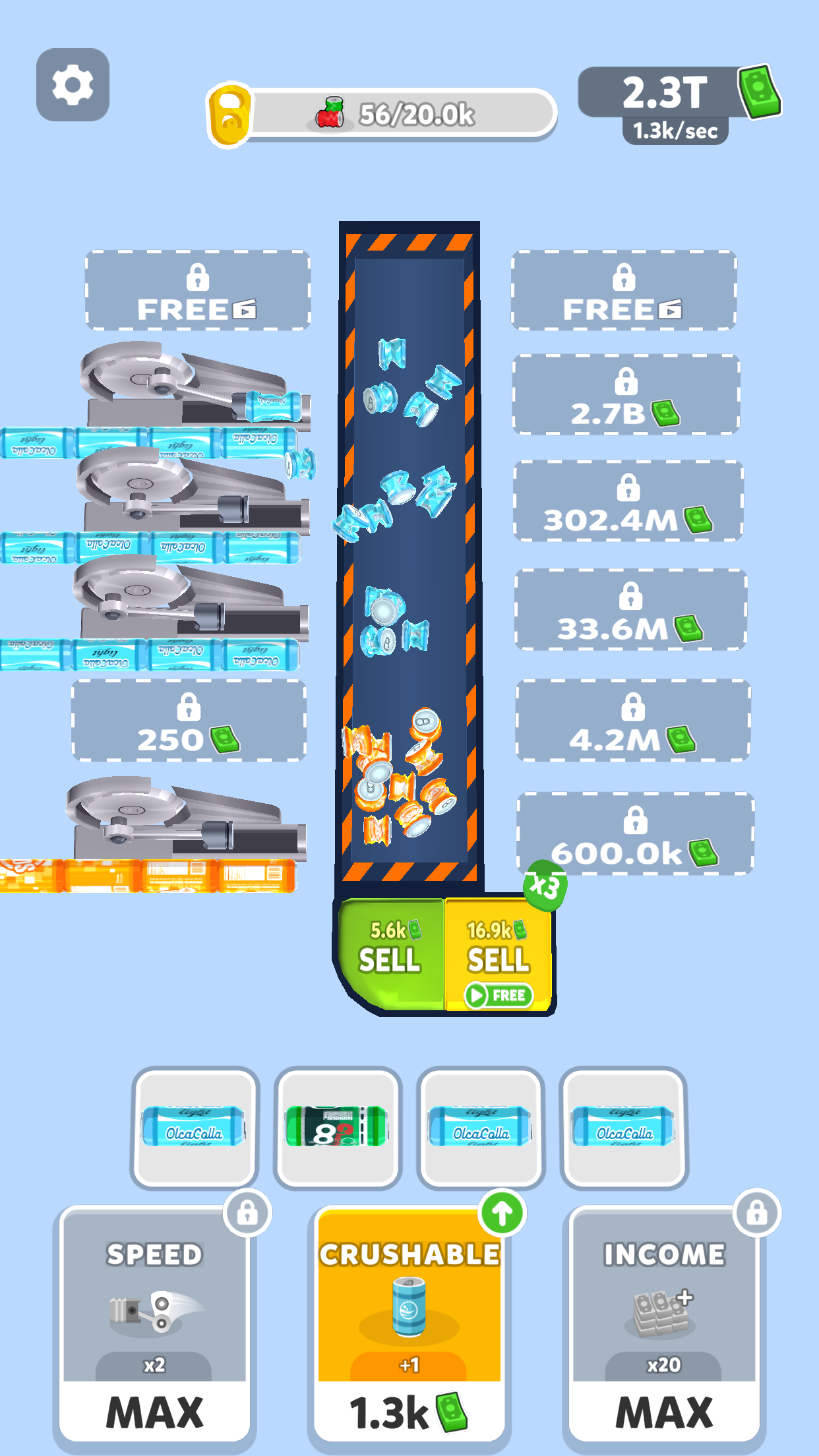 Metal Crusher Game Screenshot