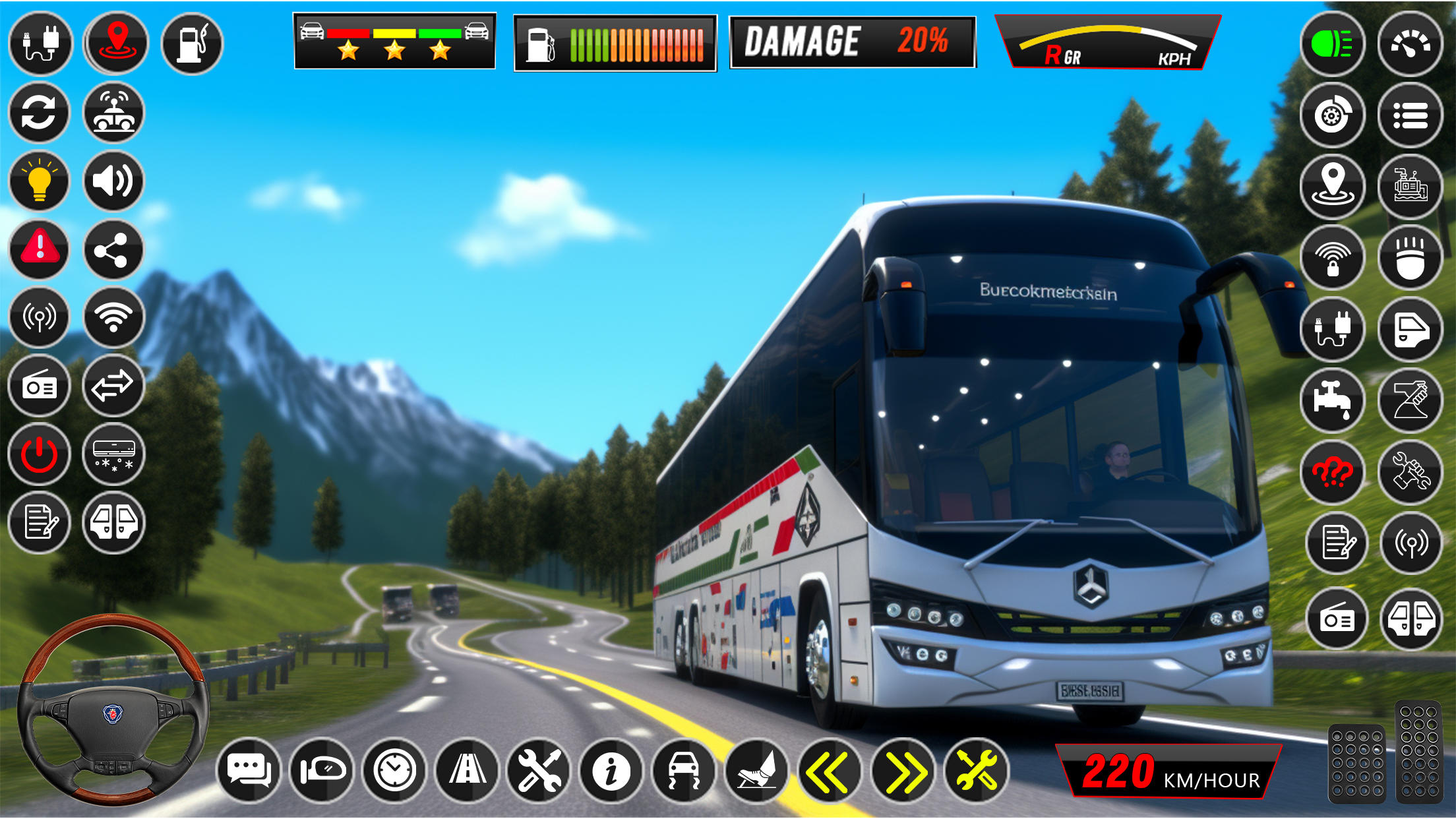 Screenshot of Mod Basuri Mobil Bus Simulator