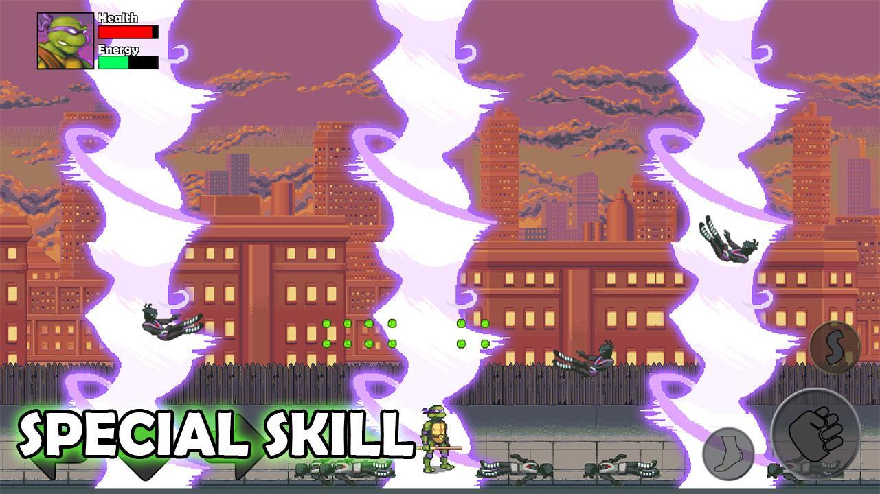 Ninja and Turtle: Turtle Power Game Screenshot