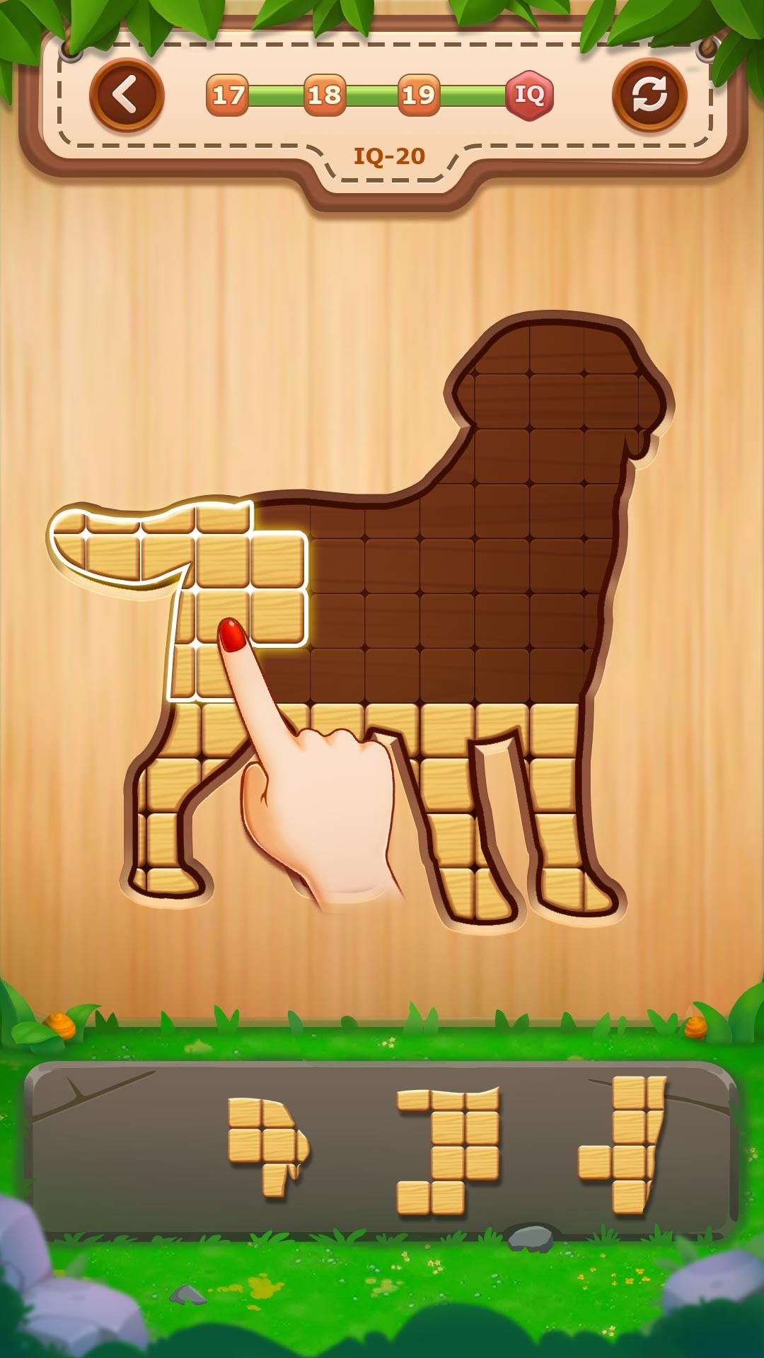Screenshot of Block Puzzle - Wood Jigsaw