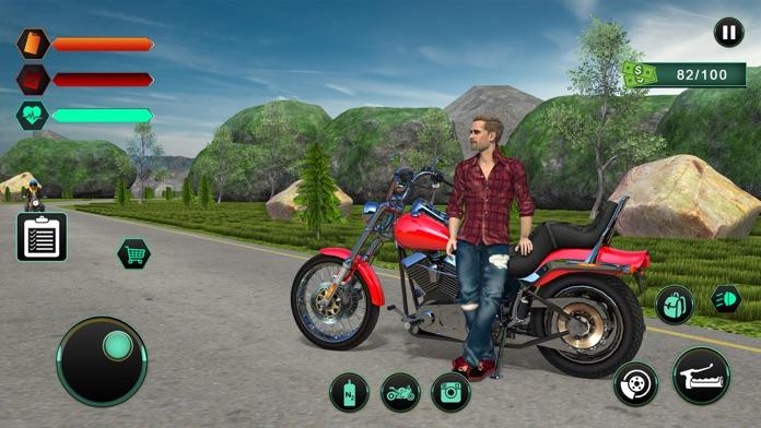 Screenshot of Long Road Motorcycle Bike Trip