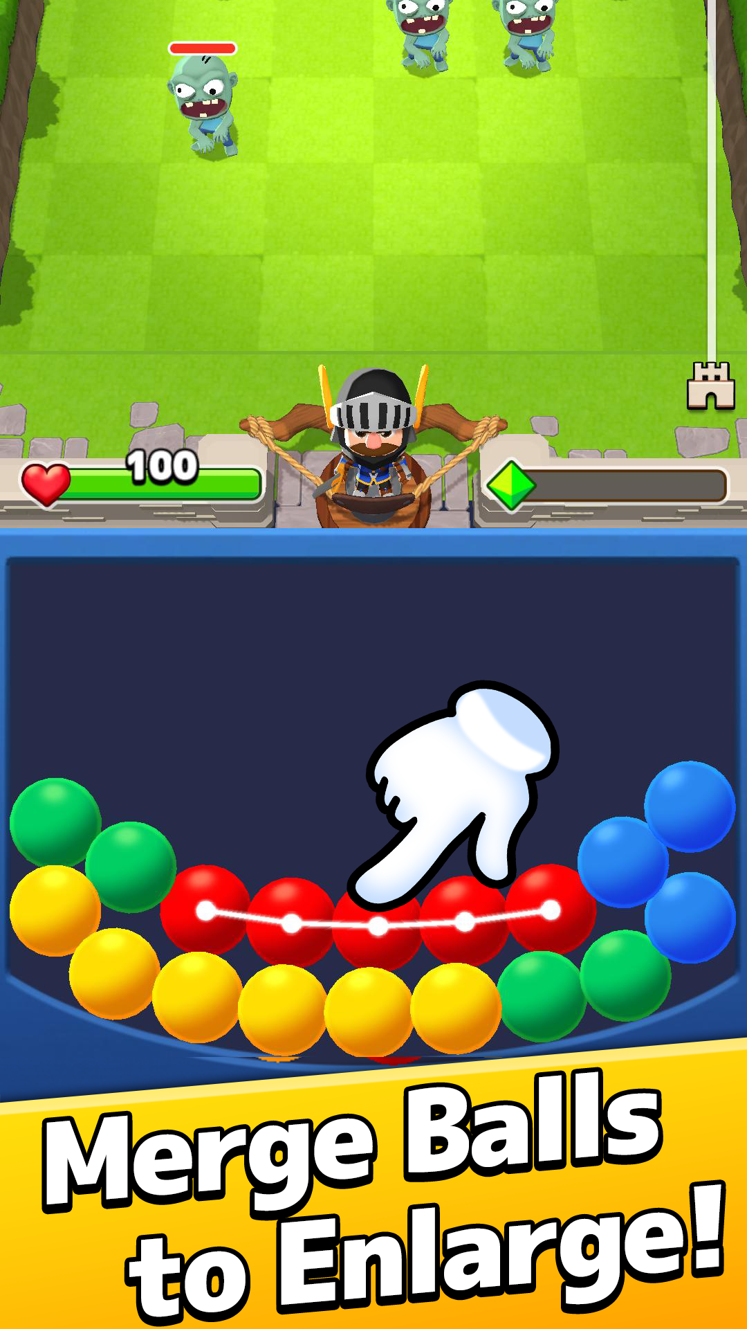 Merge Shooter Game Screenshot