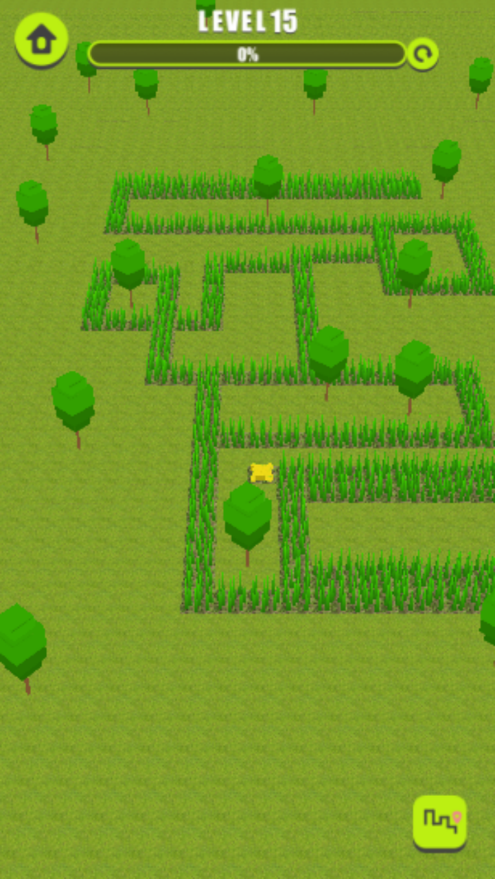 Captura de Tela do Jogo Lawn Mowing Simulator