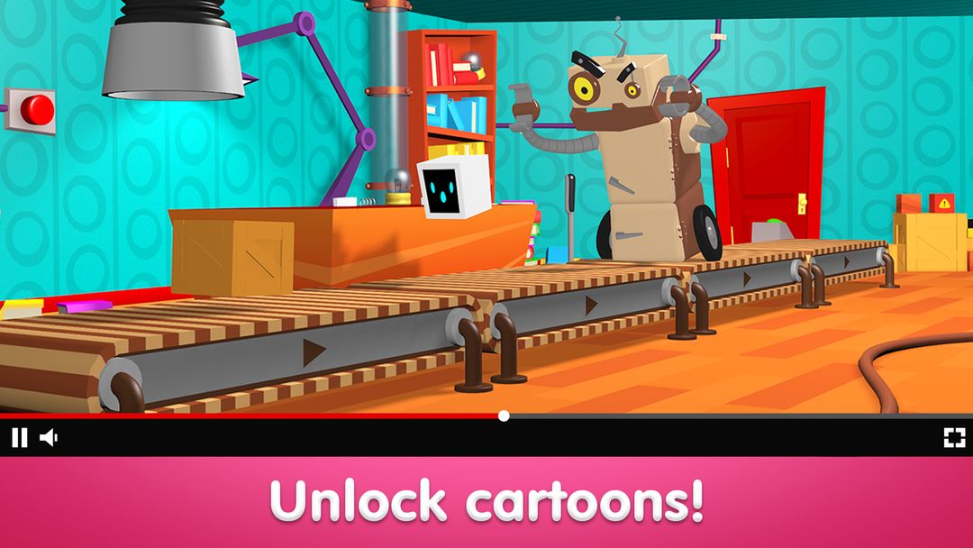 Screenshot of Heart Box: physics puzzle game