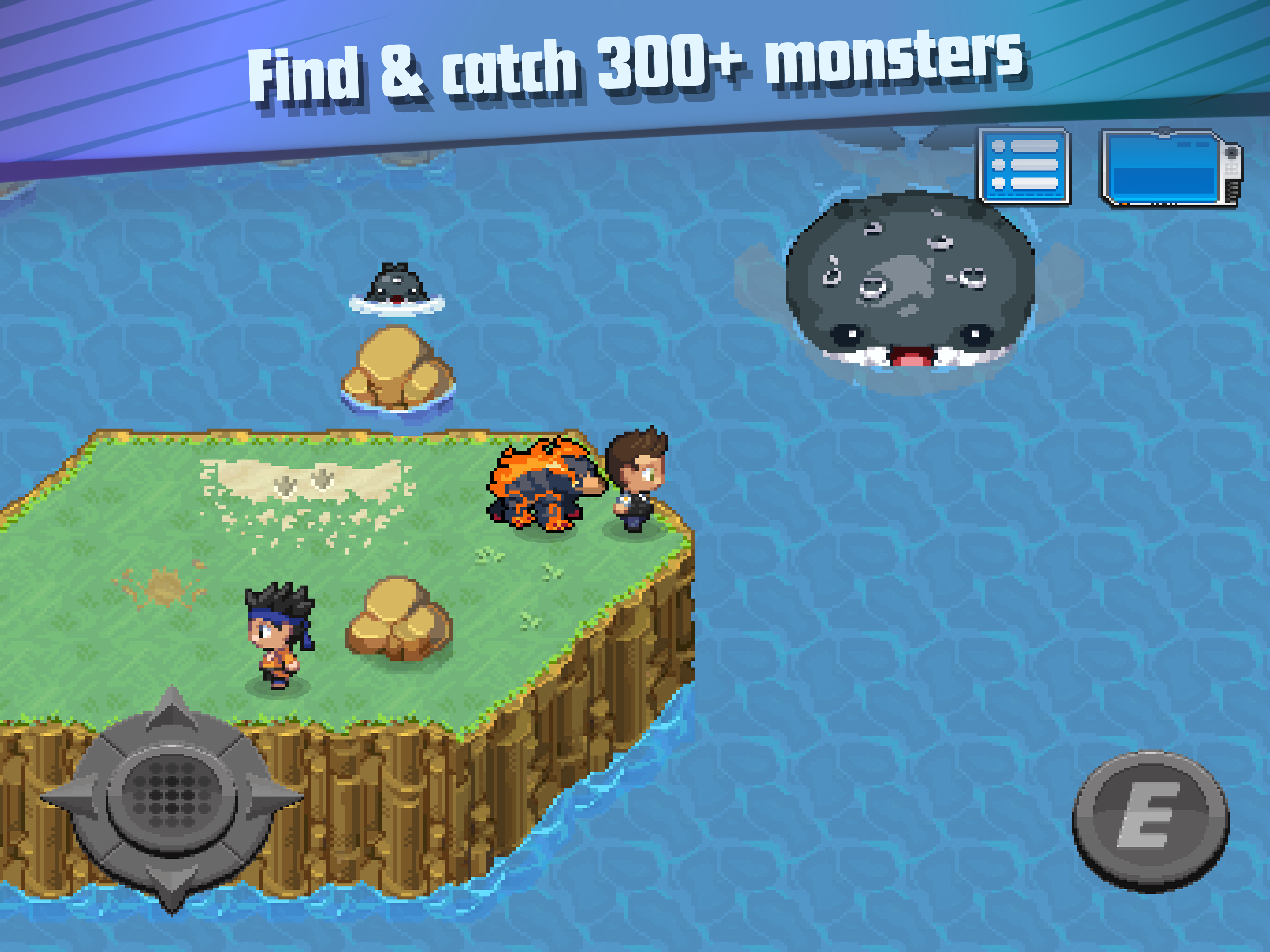 EvoCreo 2: Monster Trainer RPG Game Screenshot