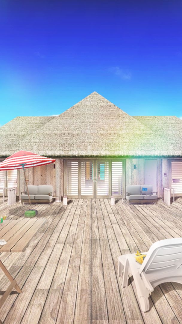 马尔代夫：美丽的水上别墅 ภาพหน้าจอเกม