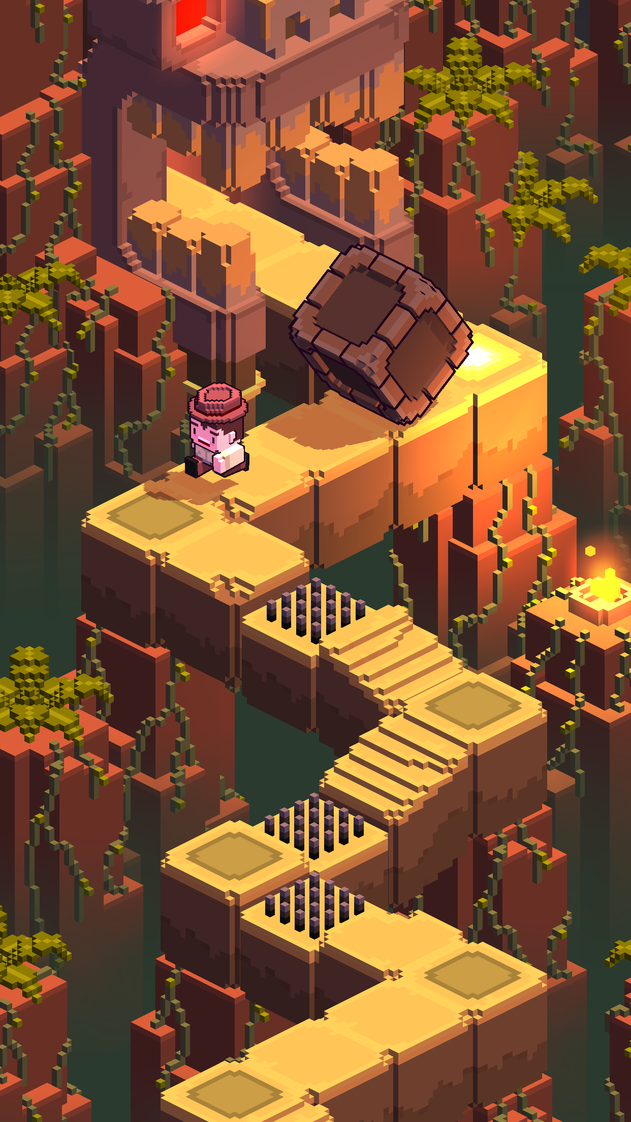 Cliff Hopper Game Screenshot