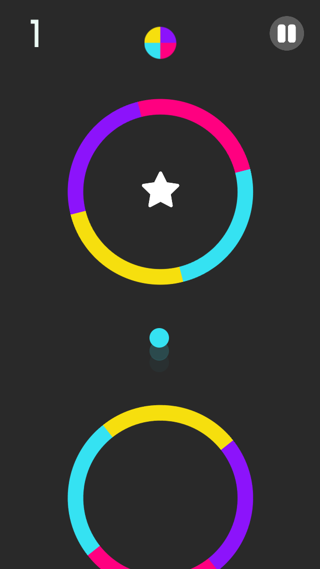 Color Switch Game Screenshot
